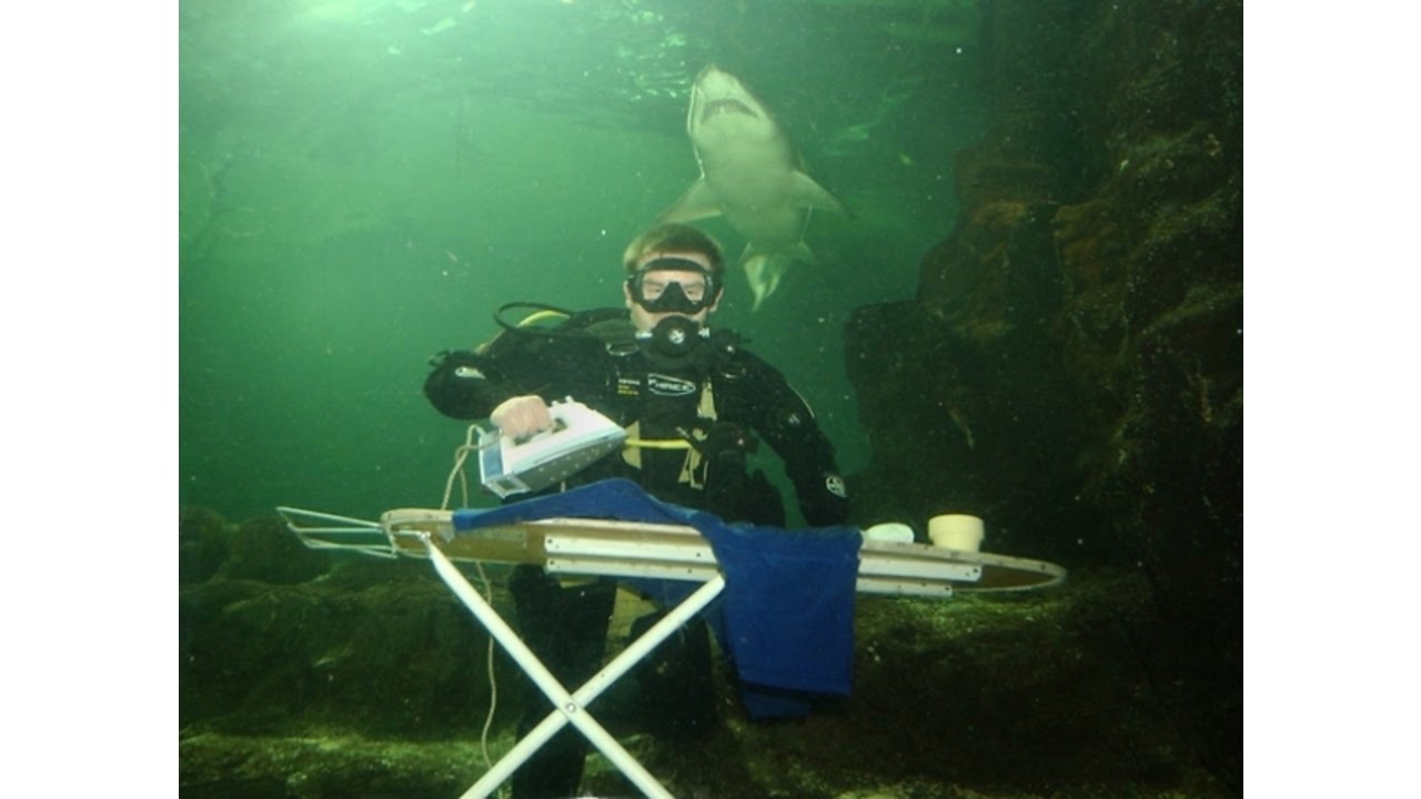 25 Insane Examples Of Extreme Ironing - YouTube