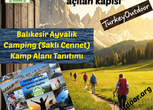 Balıkesir Ayvalık Camping (Saklı Cennet) Kamp Alanı Tanıtımı