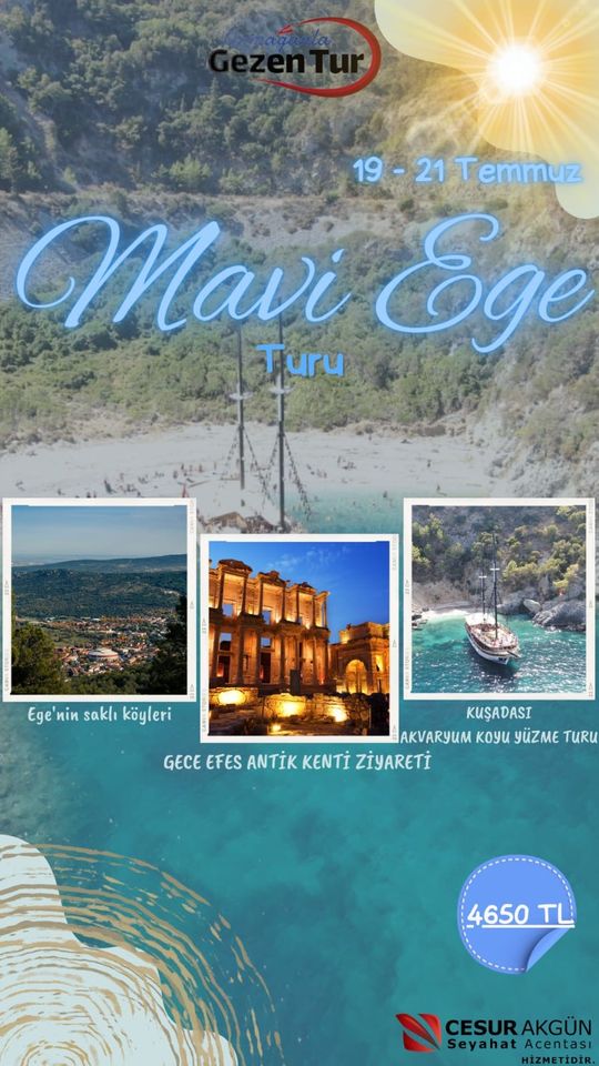 İzmir – Muğla Mavi Ege Turu