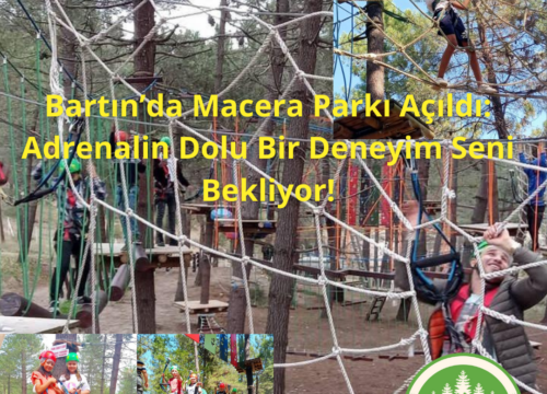 Bartın’da Macera Parkı Açıldı: Adrenalin Dolu Bir Deneyim Seni Bekliyor!