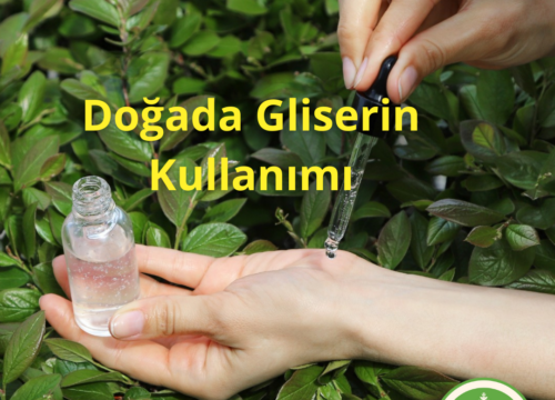 Doğada Gliserin Kullanımı