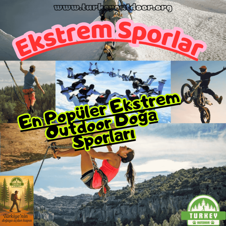 En Popüler Ekstrem Outdoor Doğa Sporları