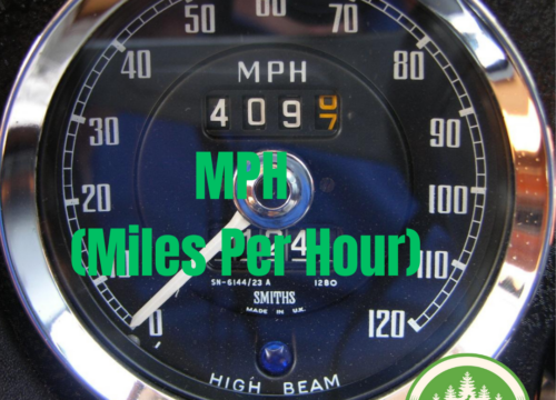 Hız – Mesafe Ölçümünde Kullanılan MPH (Miles Per Hour)