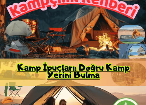 Kamp İpuçları: Doğru Kamp Yerini Bulma