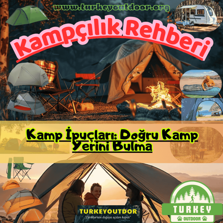 Kamp İpuçları Doğru Kamp Yerini Bulma