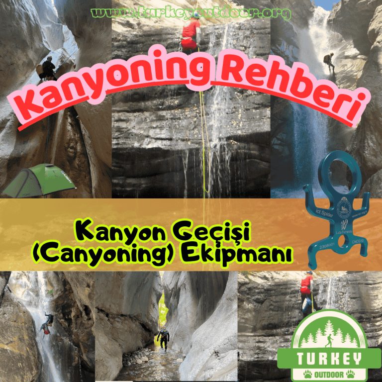 Kanyon Geçişi (Canyoning) Ekipmanı
