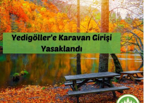 Bolu Valiliği’nden Yeni Karar: Yedigöller’e Karavan Girişi Yasaklandı
