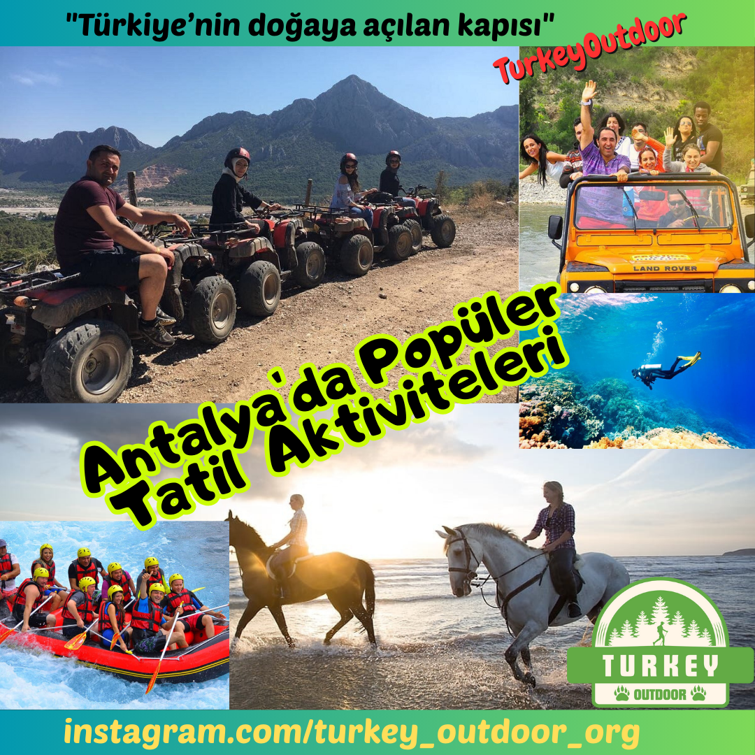 Antalyada Popüler Tatil Aktiviteleri
