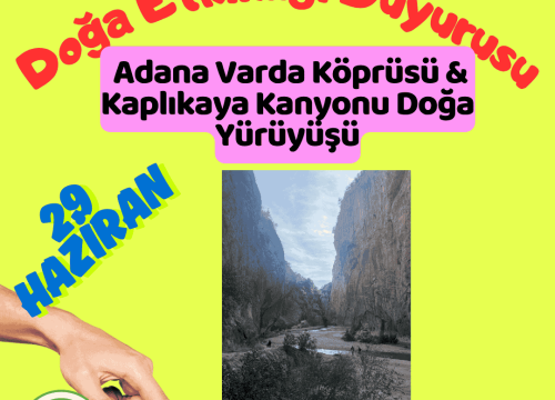 Adana Varda Köprüsü & Kaplıkaya Kanyonu Doğa Yürüyüşü