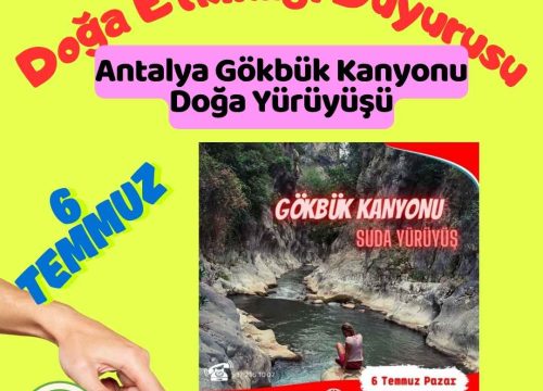 Antalya Gökbük Kanyonu Doğa Yürüyüşü