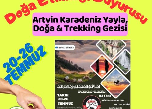 Artvin Karadeniz Yayla, Doğa & Trekking Gezisi
