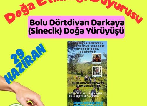 Bolu Dörtdivan Darkaya (Sinecik) Doğa Yürüyüşü