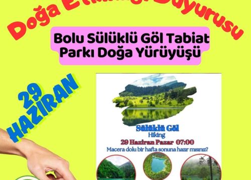 Bolu Sülüklü Göl Tabiat Parkı Doğa Yürüyüşü
