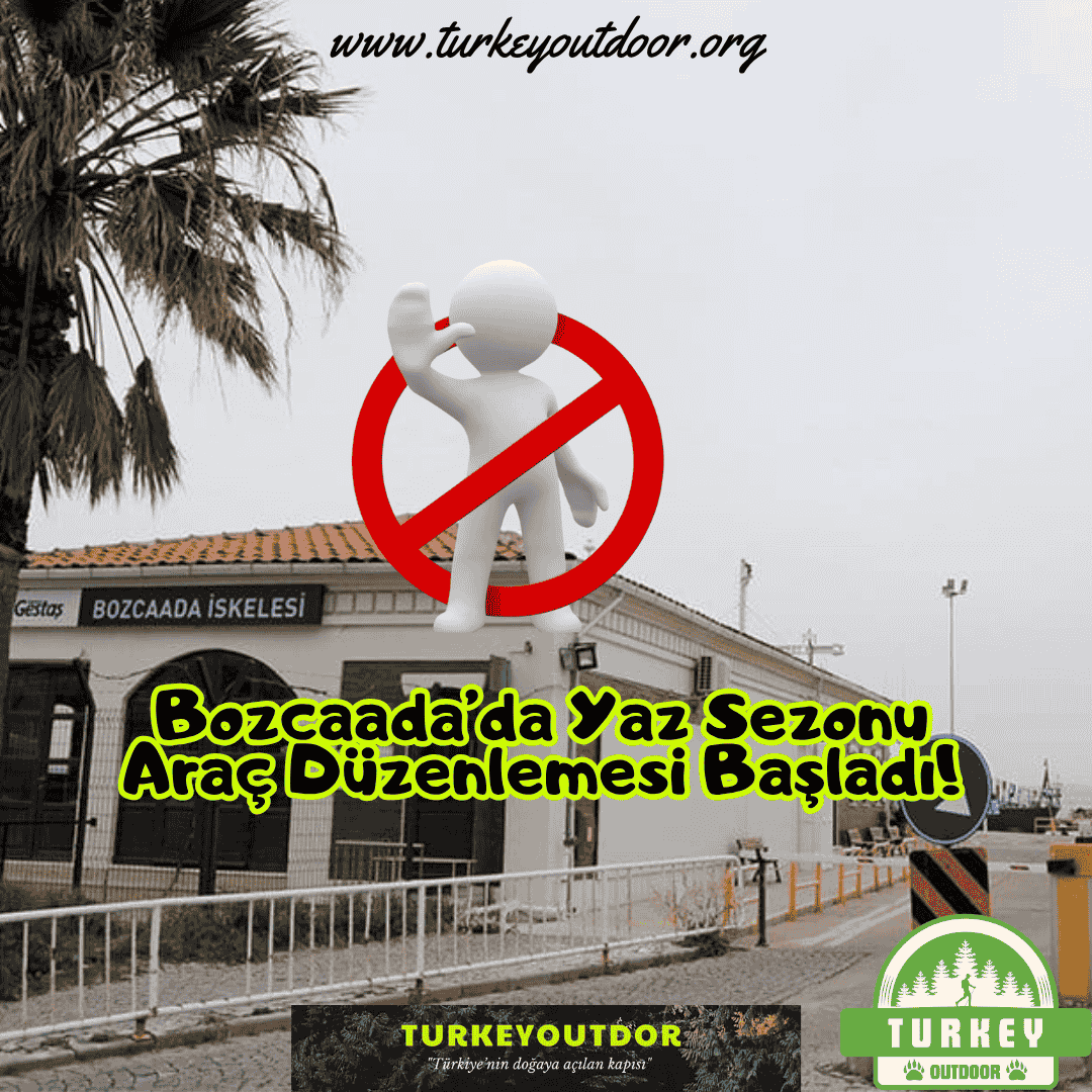 Bozcaada Yaz Sezonu Araç Düzenlemesi Başladı