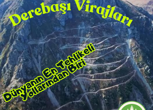 Dünyanın En Tehlikeli Yollarından Biri: Derebaşı Virajları (Trabzon – Bayburt Yolu)