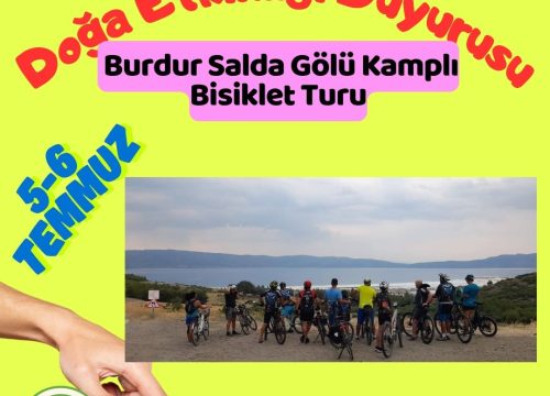 Burdur Salda Gölü Kamplı Bisiklet Turu