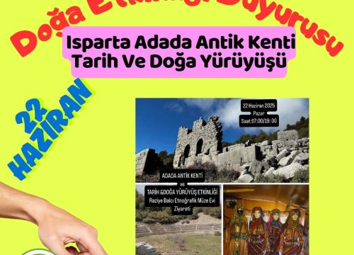 Isparta Adada Antik Kenti Tarih Ve Doğa Yürüyüşü