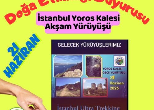 İstanbul Yoros Kalesi Akşam Yürüyüşü