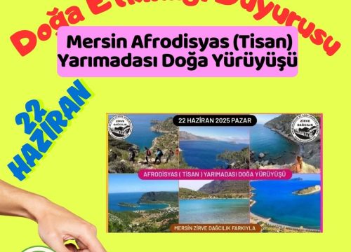Mersin Afrodisyas (Tisan) Yarımadası Doğa Yürüyüşü