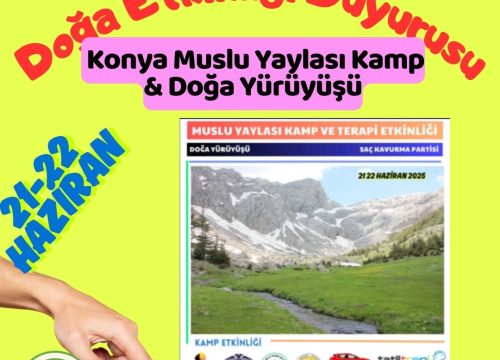 Konya Muslu Yaylası Kamp & Doğa Yürüyüşü