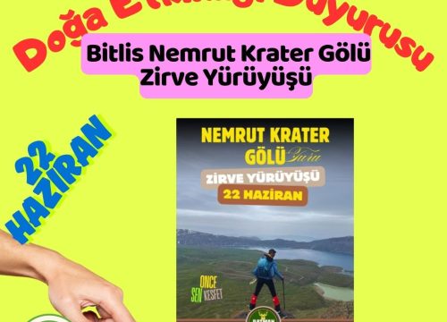 Bitlis Nemrut Krater Gölü Zirve Yürüyüşü