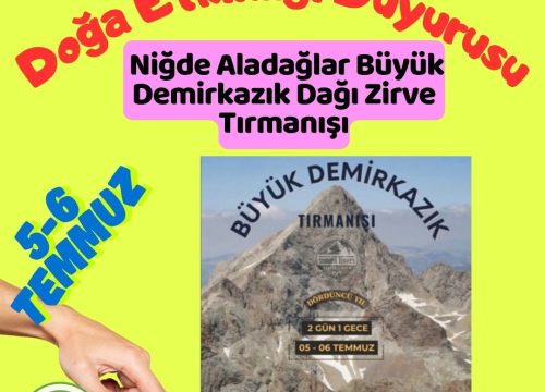 Niğde Aladağlar Büyük Demirkazık Dağı Zirve Tırmanışı