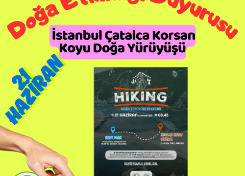İstanbul Çatalca Korsan Koyu Doğa Yürüyüşü