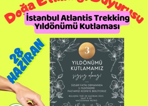 İstanbul Atlantis Trekking Yıldönümü Kutlaması