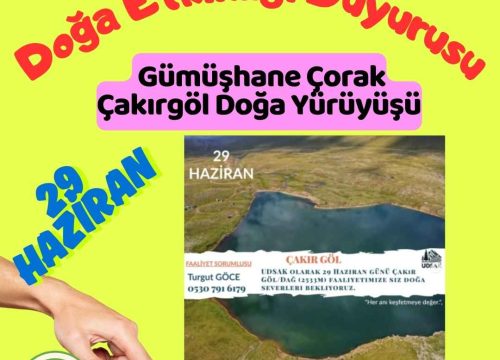 Gümüşhane Çorak Çakırgöl Doğa Yürüyüşü