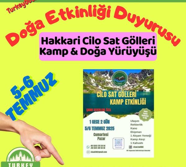 Hakkari Cilo Sat Gölleri Kamp & Doğa Yürüyüşü