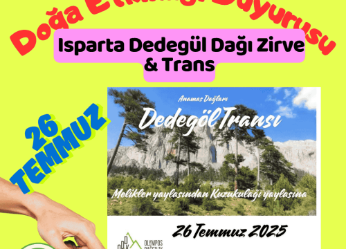 Isparta Dedegül Dağı Zirve & Trans