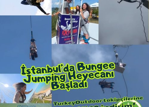 İstanbul’da Bungee Jumping Heyecanı Başladı