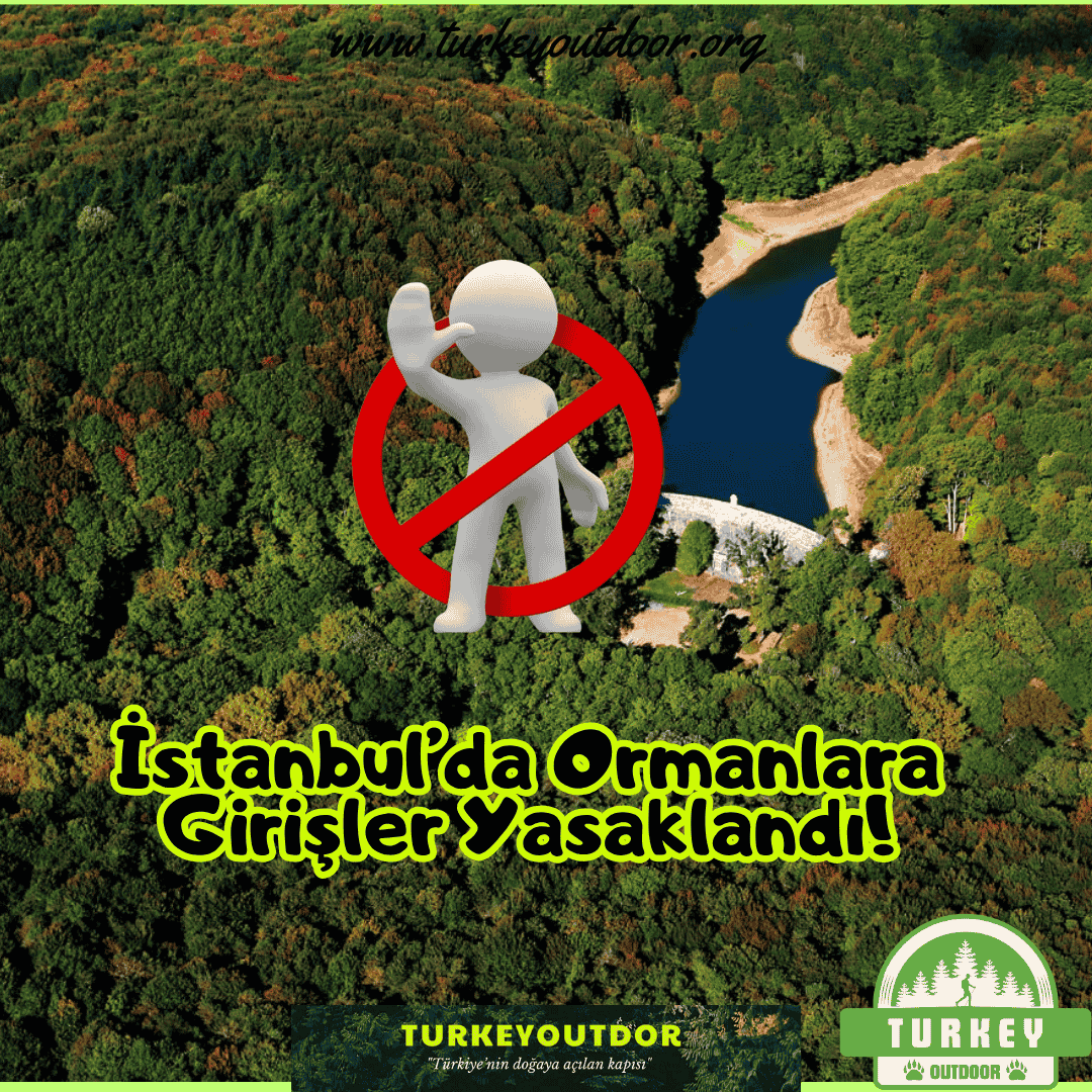 İstanbulda Ormanlara Girişler Yasaklandı!