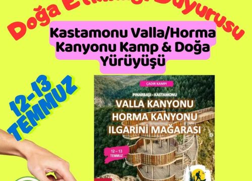 Kastamonu Valla/Horma Kanyonu Kamp & Doğa Yürüyüşü