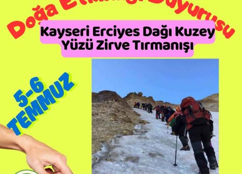 Kayseri Erciyes Dağı Kuzey Yüzü Zirve Tırmanışı