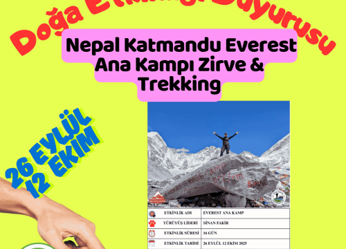 Nepal Katmandu Everest Ana Kampı Zirve & Trekking