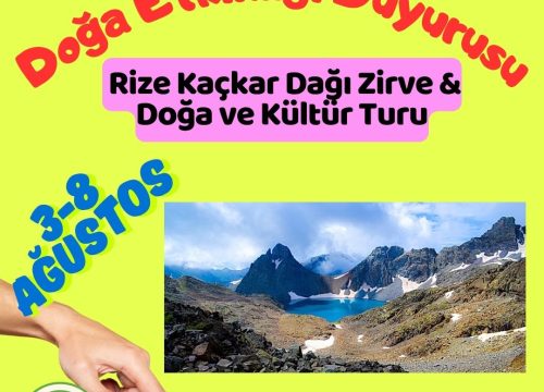 Rize Kaçkar Dağı Zirve & Doğa ve Kültür Turu