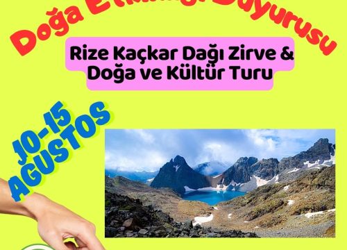 Rize Kaçkar Dağı Zirve & Doğa ve Kültür Turu
