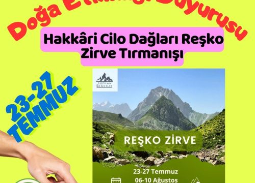 Hakkâri Cilo Dağları Reşko Zirve Tırmanışı