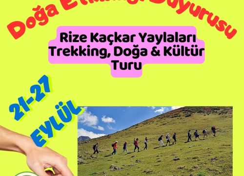 Rize Kaçkar Yaylaları Trekking, Doğa & Kültür Turu