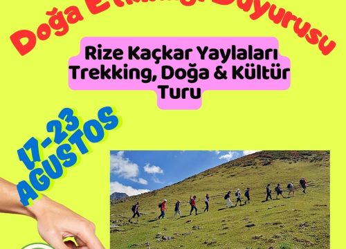 Rize Kaçkar Yaylaları Trekking, Doğa & Kültür Turu
