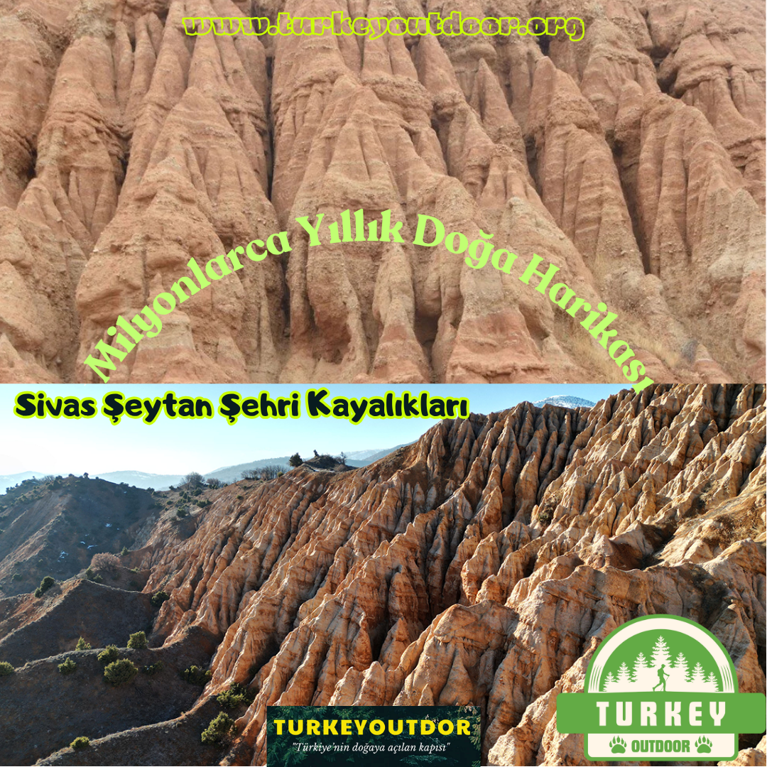 Sivas Şeytan Şehri Kayalıkları