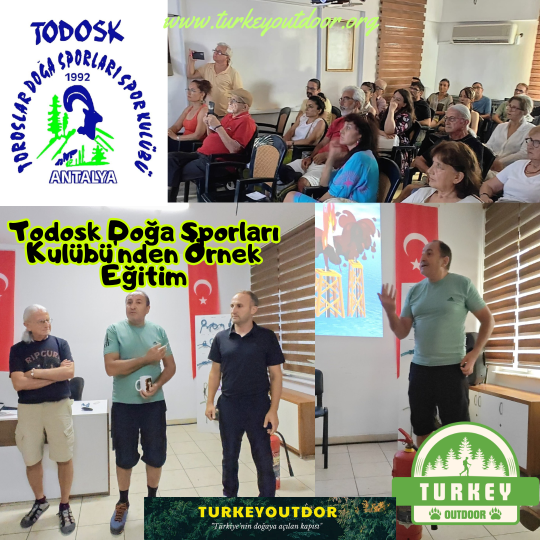 Todosk Doğa Sporları Kulübünden Örnek Eğitim