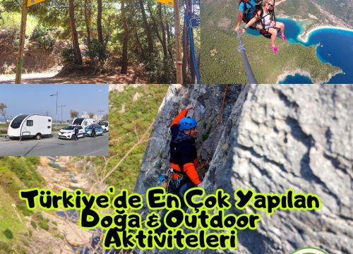 Türkiye’de En Çok Yapılan Doğa & Outdoor Aktiviteleri