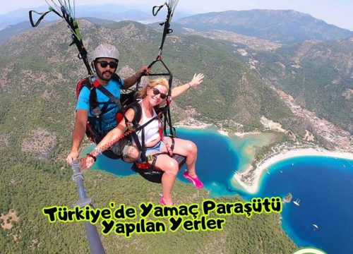 Türkiye’de Yamaç Paraşütü Yapılan Yerler