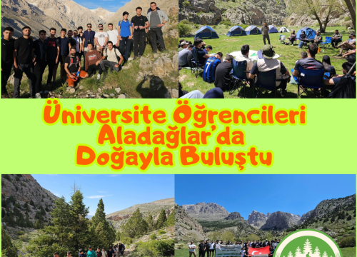 Üniversite Öğrencileri Aladağlar’da Doğayla Buluştu