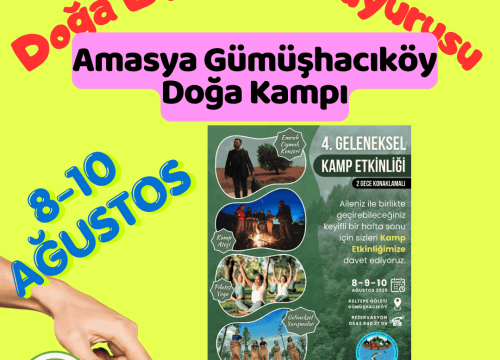 Amasya Gümüşhacıköy Doğa Kampı