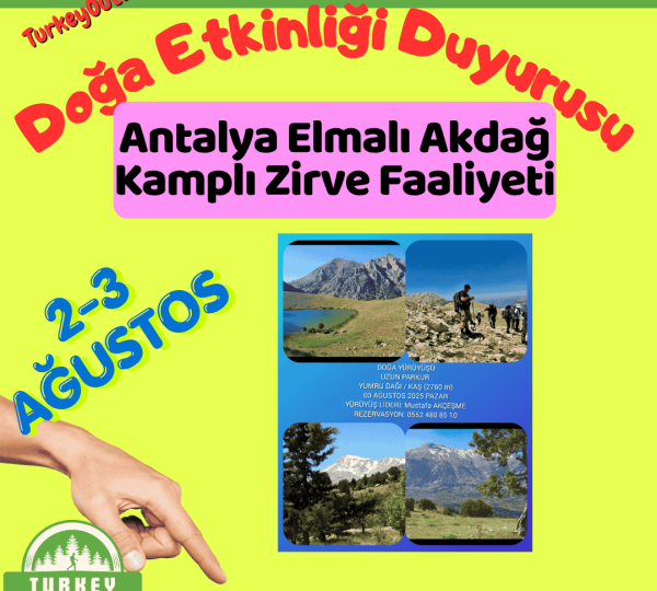 Antalya Elmalı Gömbe Akdağ Kamplı Zirve Faaliyeti (1)
