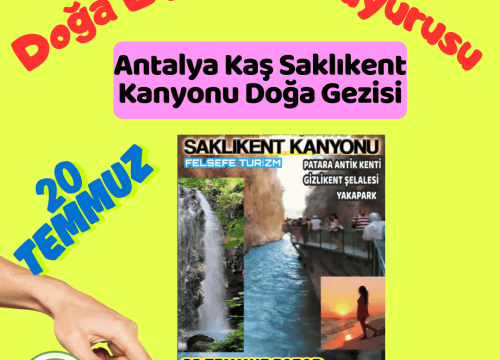 Antalya Kaş Saklıkent Kanyonu Doğa Gezisi