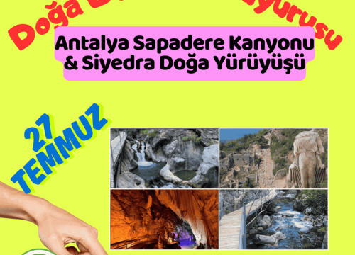 Antalya Sapadere Kanyonu & Siyedra Doğa Yürüyüşü